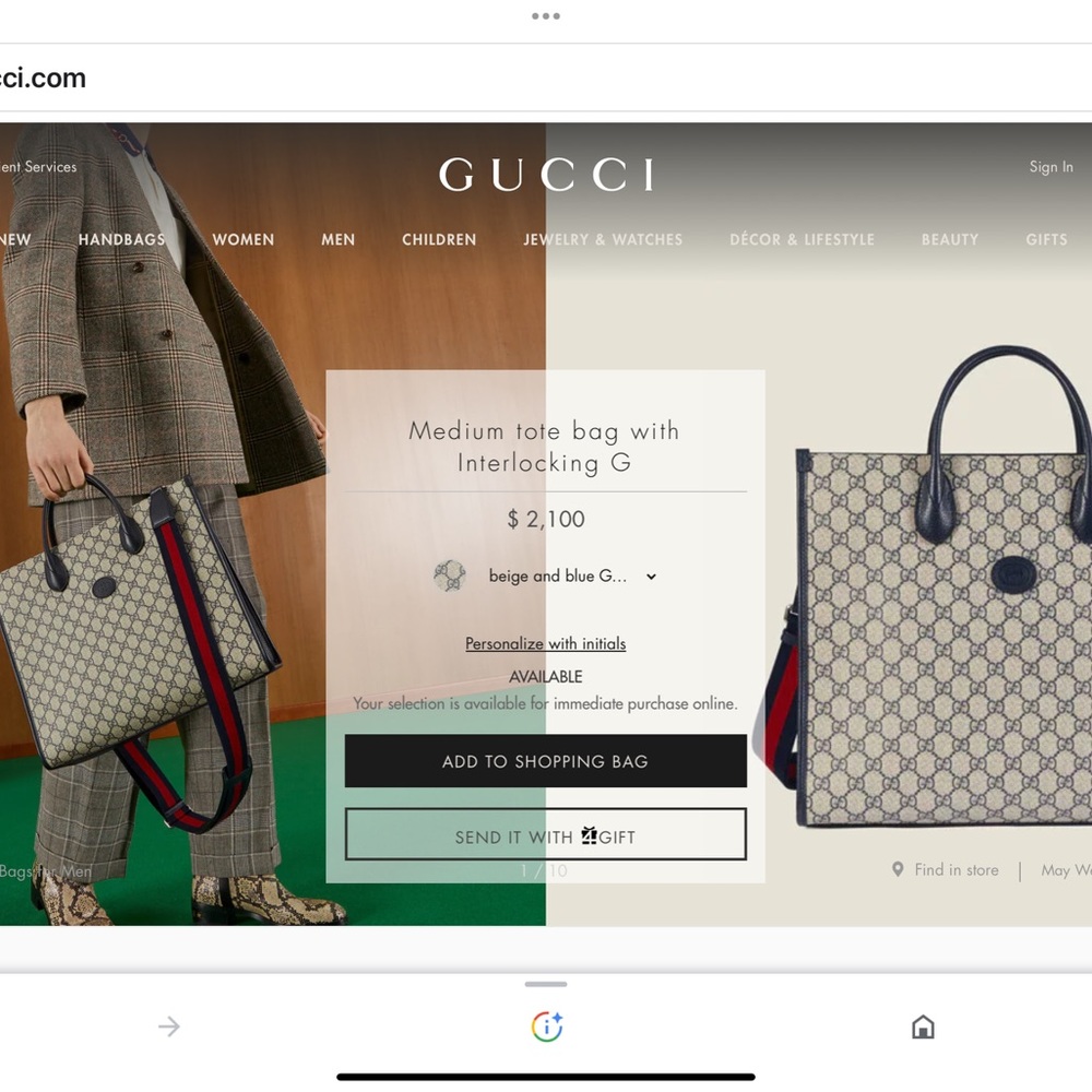 Brand new navy Gucci bag. Impulse buy last year in New York only worn twice.